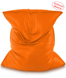 Dolphin Jumbo Sack Bean Bags-ORANGE-Cover (without Beans)