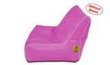Dolphin Gamer Bean Bag with Footrest Pink-Covers (Without Beans)
