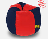 DOLPHIN XXXL RED&NAVY BLUE BEAN BAG-COVERS(Without Beans)