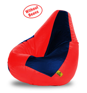 DOLPHIN XXXL RED&NAVY BLUE BEAN BAG-COVERS(Without Beans)