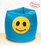 DOLPHIN XXXL Bean Bag Turquoise-Smiley-COVERS(without Beans)