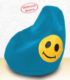 DOLPHIN XXXL Bean Bag Turquoise-Smiley-COVERS(without Beans)