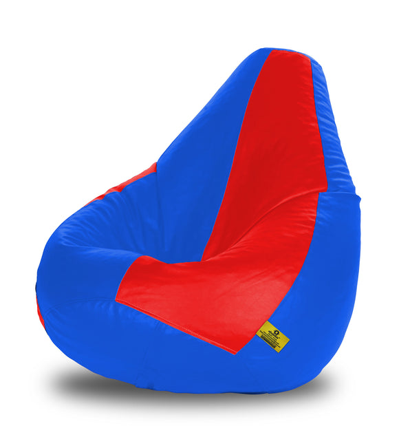 DOLPHIN XXXL RED & R.BLUE BEAN BAG-FILLED(With Beans)