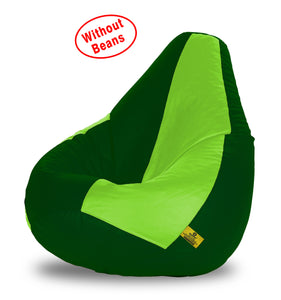 DOLPHIN XXXL F.GREEN&B.GREEN BEAN BAG-COVERS(Without Beans)