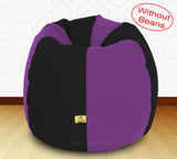 DOLPHIN XXXL Black/Purple-FABRIC-COVERS(without Beans)