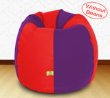DOLPHIN XXXL Red/Purple-FABRIC-COVERS(without Beans)