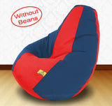 DOLPHIN XXXL Red/R.Blue-FABRIC-COVERS(without Beans)