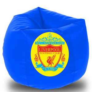 Dolphin Printed Bean Bag XXXL- Liverpool - Without Beans (Cover)
